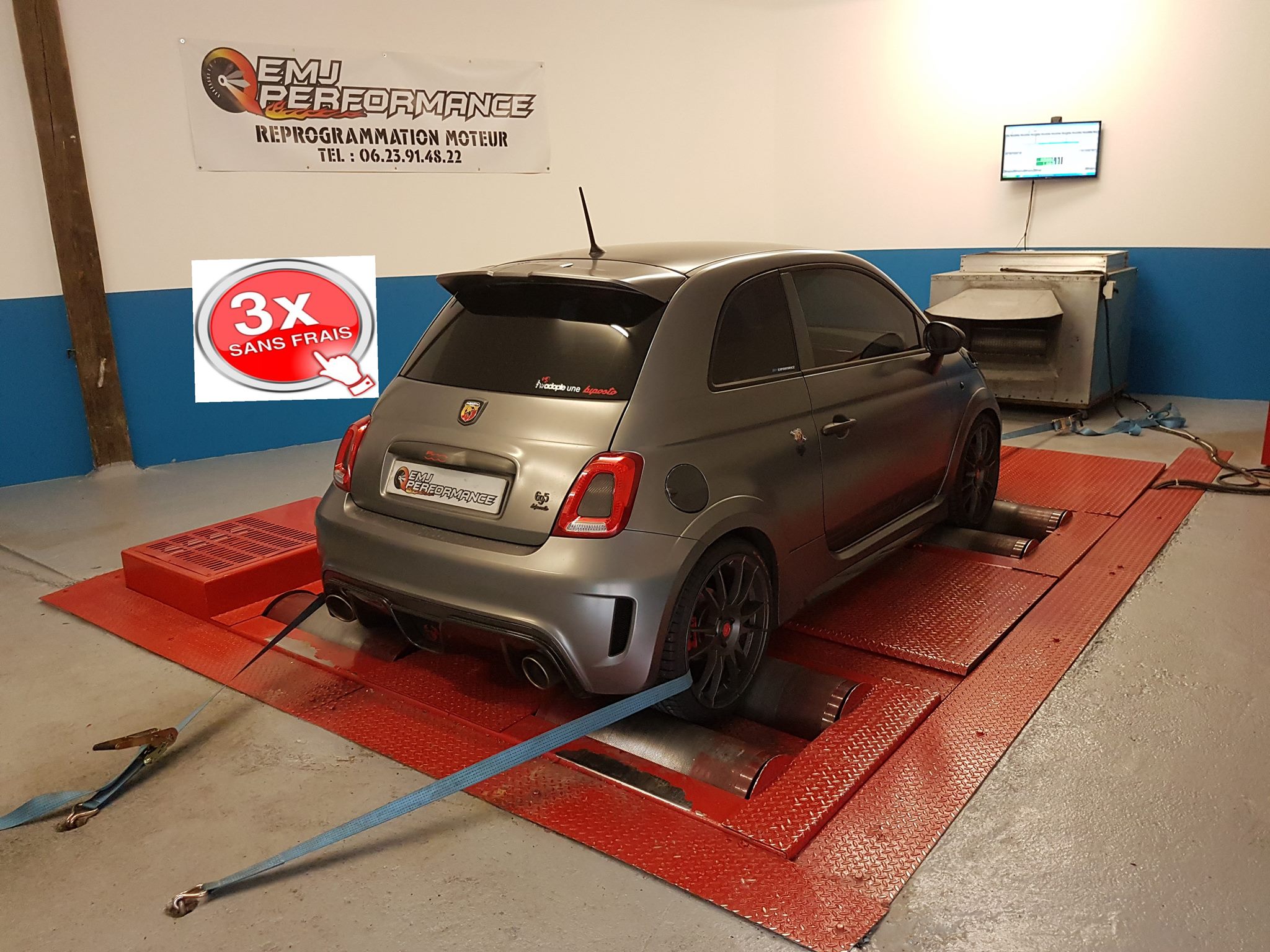 banc de puissance emj performance abarth